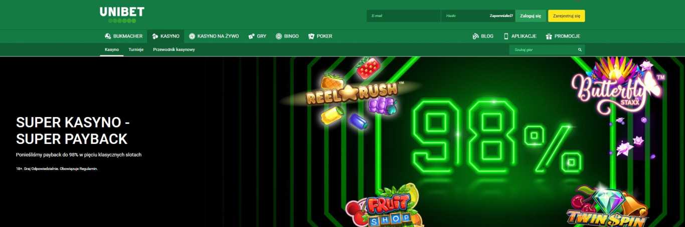 Ruletka w Unibet Casino: klasyczna gra stołowa dla każdego